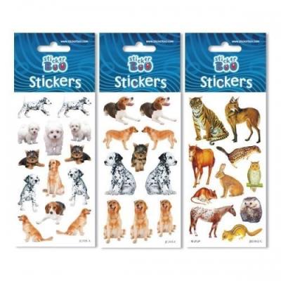 Naklejki Sticker BOO silver zwierzaki. Wydawca: Sticker Boo. SmakLiter.pl Opakowanie Naklejki Sticker BOO silver zwierzaki