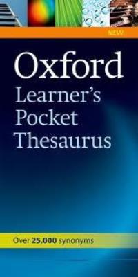 Okładka książki Oxford Learner's Pocket Thesaurus OXFORD