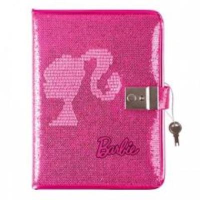 Opakowanie Pamiętnik zamykany z diamencikami Barbie