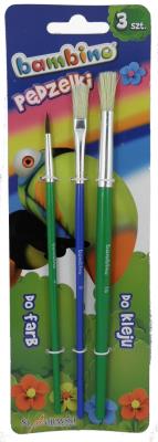Okładka książki Pędzelki (3szt) bls BAMBINO
