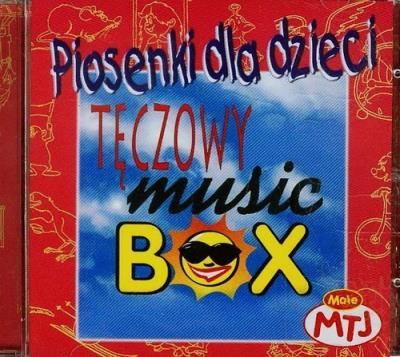 Okładka książki Piosenki dla dzieci - Tęczowy Music-Box