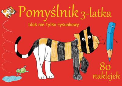 Pomyślnik 3-latka. Autor: Brylińska Iwona. SmakLiter.pl Okładka książki Pomyślnik 3-latka