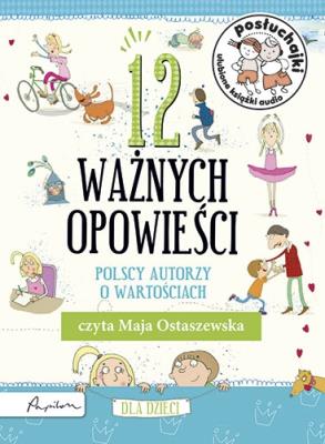 Okładka książki Posłuchajki. 12 ważnych opowieści - Audiobook