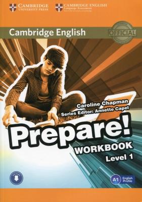 Prepare! 1 Workbook. Autor: Chapman Caroline. SmakLiter.pl Okładka książki Prepare! 1 Workbook