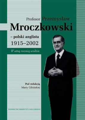 Okładka książki Profesor Przemysław Mroczkowski