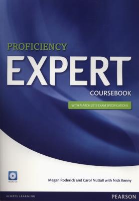Proficiency Expert Coursebook + CD. Autor: Megan Roderick, Nuttal Carol, Kenny Nick. SmakLiter.pl Okładka książki Proficiency Expert Coursebook + CD
