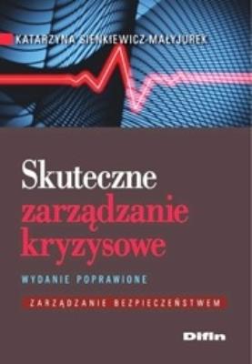 Okładka książki Skuteczne zarządzanie kryzysowe w.2015 DIFIN