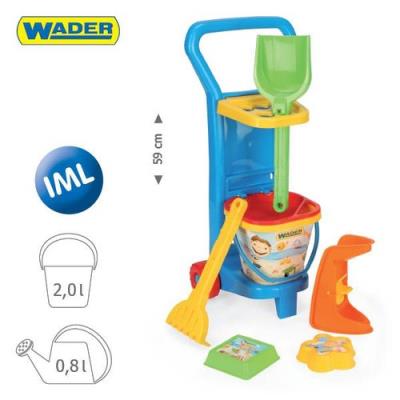 10771 Wózek Plażowicza. Autor: WADER. SmakLiter.pl Okładka książki 10771 Wózek Plażowicza