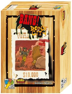 Bang Dodge City. Wydawca: Bard Centrum Gier. SmakLiter.pl Opakowanie Bang Dodge City