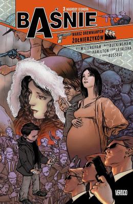 Baśnie. T.4  Marsz Drewnianych Żołnierzyków. Autor: Willingham Bill. SmakLiter.pl Okładka książki Baśnie. T.4  Marsz Drewnianych Żołnierzyków