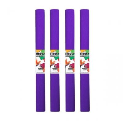 Opakowanie Bibuła marszczona 15 filoletowa ciemna 10szt