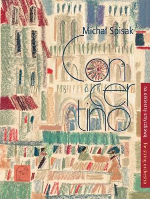 Concertino. Autor: Michał Spisak. SmakLiter.pl Okładka książki Concertino