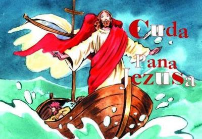 Okładka książki Cuda Pana Jezusa malowanka dla dzieci