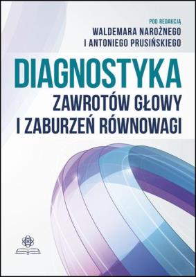 Okładka książki Diagnosrtyka zawrotów głowy