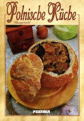 Domowa kuchnia polska - wersja niemiecka. Autor: JOLANTA I RAFAŁ JABŁOŃSKI. SmakLiter.pl Okładka książki Domowa kuchnia polska - wersja niemiecka