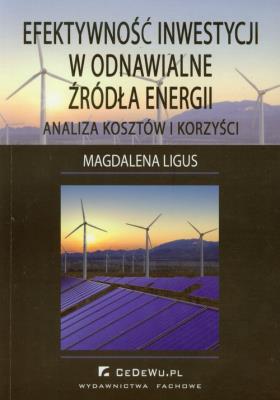 Okładka książki Efektywność inwestycji w odnawialne źródła energii