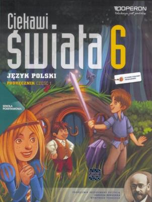 J.polski SP 6/1 Ciekawi świata podr w.2014 OPERON. Autor: Rawicz Aleksander. SmakLiter.pl Okładka książki J.polski SP 6/1 Ciekawi świata podr w.2014 OPERON