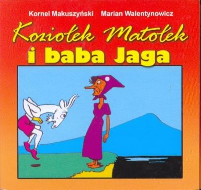 Koziołek Matołek i baba Jaga harmonijka. Autor: Kornel Makuszyński. SmakLiter.pl Okładka książki Koziołek Matołek i baba Jaga harmonijka