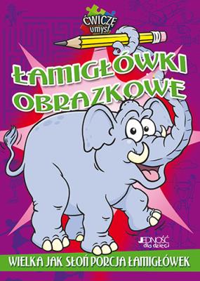 Łamigłówki obrazkowe. Autor: Opracowanie zbiorowe. SmakLiter.pl Okładka książki Łamigłówki obrazkowe