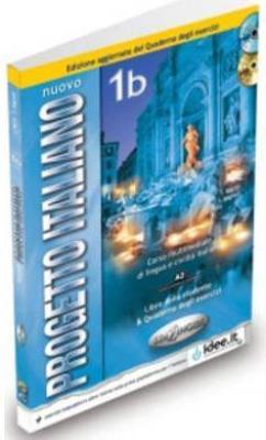 Nuovo Progetto Italiano 1B Podręcznik + ćwiczenia + płyta DVD + płyta CD. Autor: T. Marin, S. Magnelli. SmakLiter.pl Okładka książki Nuovo Progetto Italiano 1B Podręcznik + ćwiczenia + płyta DVD + płyta CD