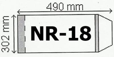 Okładka książki Okładka na podr A4 regulowana nr 18 (50szt) NARNIA