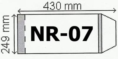Okładka książki Okładka na podr B5 regulowana nr 7 (25szt) NARNIA