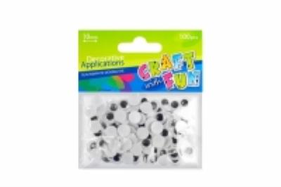 Opakowanie Ozdoba dekoracyjna oczy 10mm 100szt