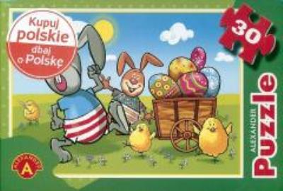 Okładka książki Puzzle 30 - Wielkanoc ALEX
