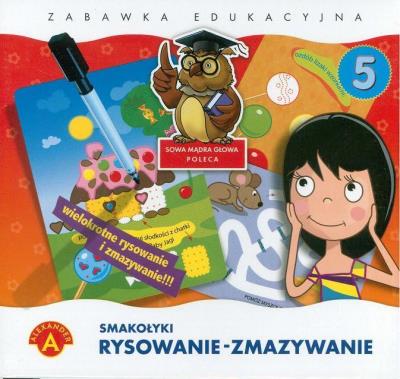 Opakowanie Rysowanie-zmazywanie 5 Smakołyki ALEX