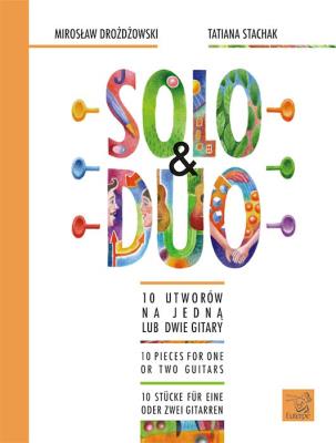 Solo & Duo. Autor: Mirosław Drożdżowski, Tatiana Stachak. SmakLiter.pl Okładka książki Solo & Duo