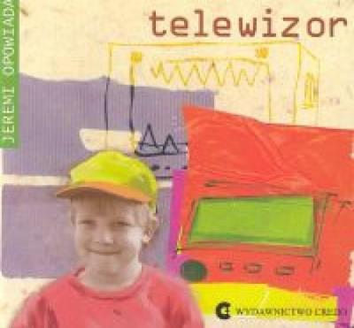 Telewizor. Autor: Pikos Ewa. SmakLiter.pl Okładka książki Telewizor