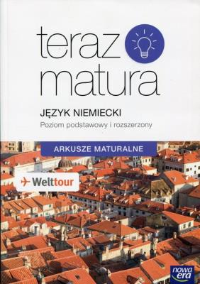Teraz matura. J.niemiecki. Arkusze maturalne ZPiR. Autor: Opracowanie zbiorowe. SmakLiter.pl Okładka książki Teraz matura. J.niemiecki. Arkusze maturalne ZPiR