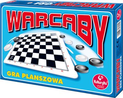 Warcaby Gra planszowa. Autor: Kukuryku. SmakLiter.pl Okładka książki Warcaby Gra planszowa
