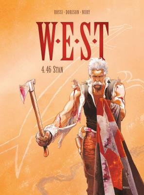 W.E.S.T. Tom 4. 46 Stan. Autor: Dorison Xavier, Fabien Nury. SmakLiter.pl Okładka książki W.E.S.T. Tom 4. 46 Stan