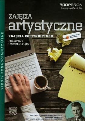 Okładka książki Zajęcia artyst. LO zaj. copywritingu. Ciekawi... O