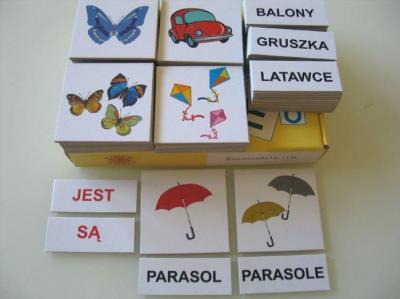 Okładka książki Zestaw dydaktyczny. Rzeczowniki l.poj., l. mn.