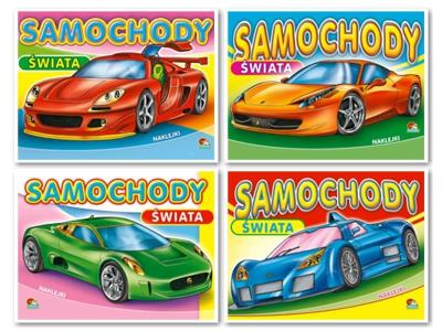 (015) Samochody Świata MIX. Autor:   Praca zbiorowa. SmakLiter.pl Okładka książki (015) Samochody Świata MIX