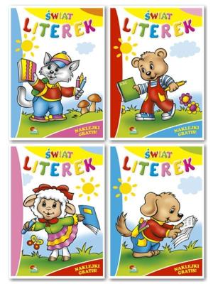 (057) Świat Literek MIX. Autor:   Praca zbiorowa. SmakLiter.pl Okładka książki (057) Świat Literek MIX