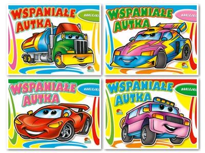 Okładka książki (075) Wspaniałe autka MIX