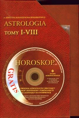 Astrologia Tomy I-VIII + Cd Gratis Tw. Autor: Krystyna Konaszewska-Rymarkiewicz. SmakLiter.pl Okładka książki Astrologia Tomy I-VIII + Cd Gratis Tw
