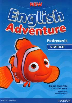 English Adventure NEW Starter SB + DVD LONGMAN. Autor: Bruni Cristiana, Raczyńska Regina. SmakLiter.pl Okładka książki English Adventure NEW Starter SB + DVD LONGMAN