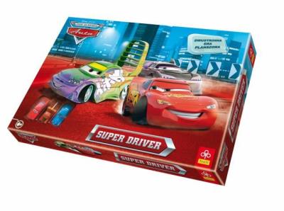 Okładka książki Gra - Auta 2 Super Driver TREFL