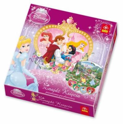 Okładka książki Gra - Księżniczki Znajdź Księcia TREFL