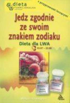 Okładka książki Lew. Jedz zgodnie ze swoim znakiem zodiaku.