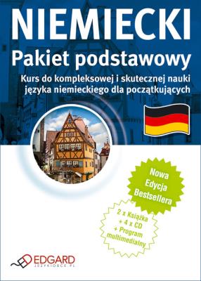 Niemiecki. Pakiet podstawowy EDGARD. Autor: Opracowanie zbiorowe. SmakLiter.pl Okładka książki Niemiecki. Pakiet podstawowy EDGARD