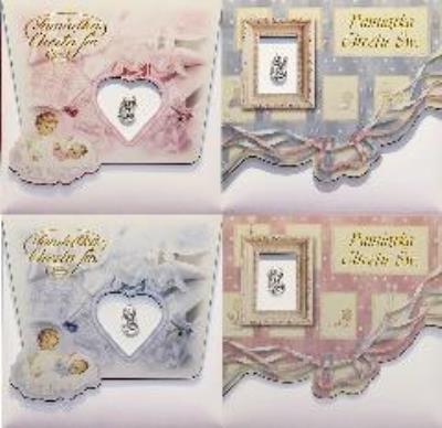 Opakowanie Pamiątka Chrztu Świętego - Album kwadrat perł. mix