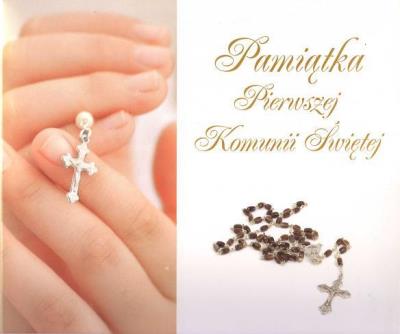 Okładka książki Pamiątka Pierwszej Komuni Świętej Pudełko Małe