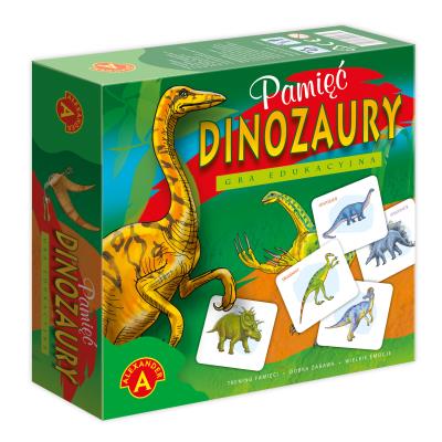 Okładka książki Pamięć - dinozaury ALEX