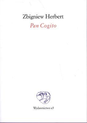 Pan Cogito w.2011. Autor: Herbert Zbigniew. SmakLiter.pl Okładka książki Pan Cogito w.2011