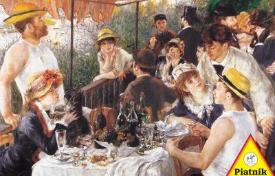 Opakowanie Puzzle 1000 - Renoir. Śniadanie Wioślarzy PIATNIK